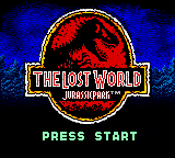 Lost World, The - Jurassic Park (USA) Title Screen